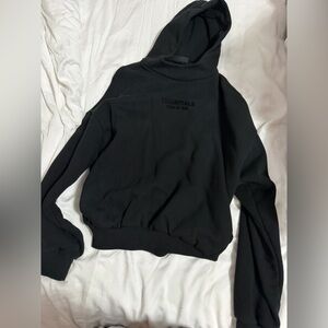 Essentials Black Hoodie